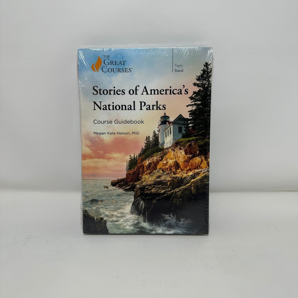 The Great Courses Stories‎ of Americas National Parks DVD & Guidebook New Sealed